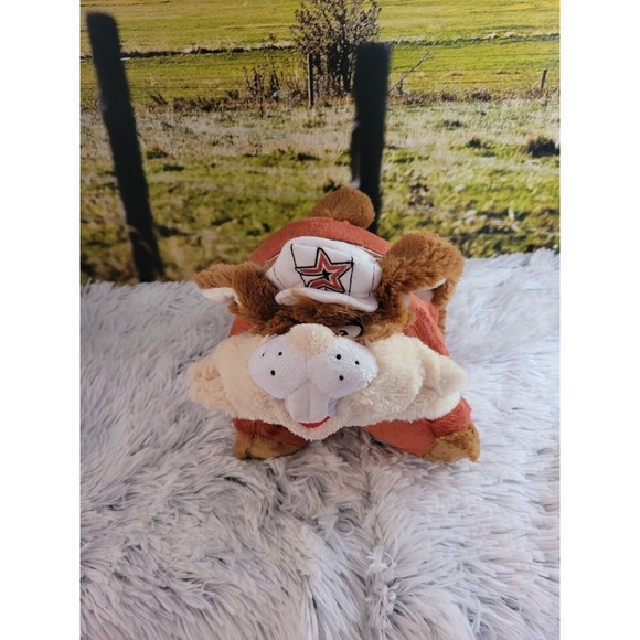 Houston Astros Sport Pillow Pet Mini Mascot Plush Toy 2011 - Picture 1 of 6